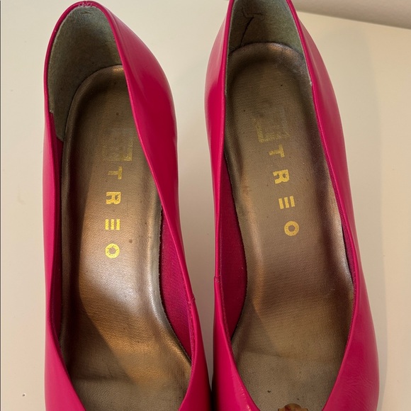 Vintage pink kitten heels- TREO - Picture 4 of 4